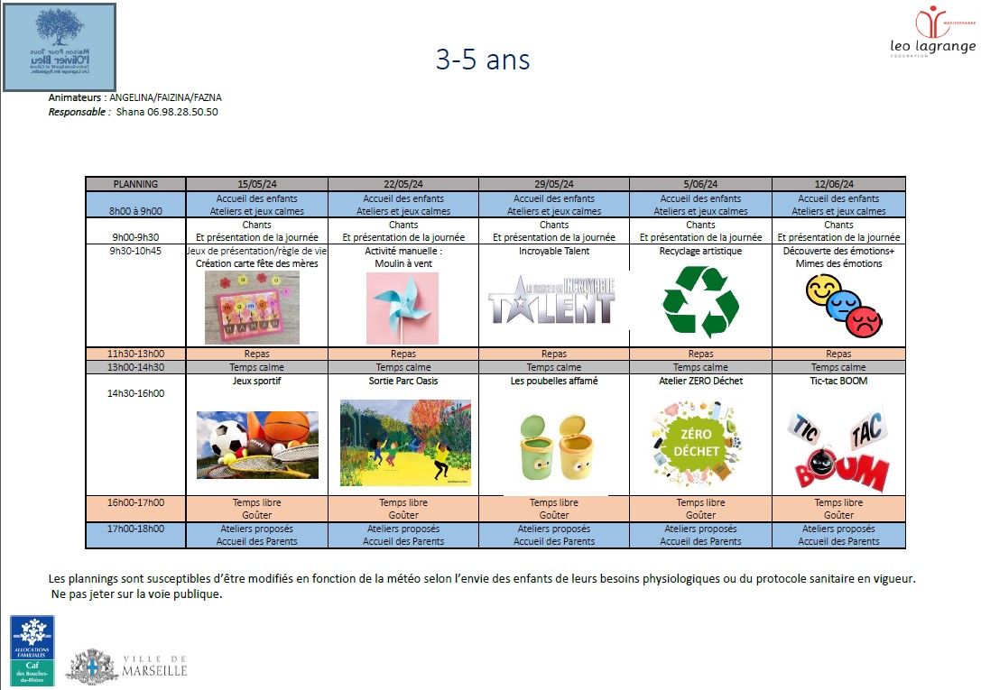 You are currently viewing PLANNING JUIN ACCUEIL COLLECTIF DE MINEURS ( ACM )