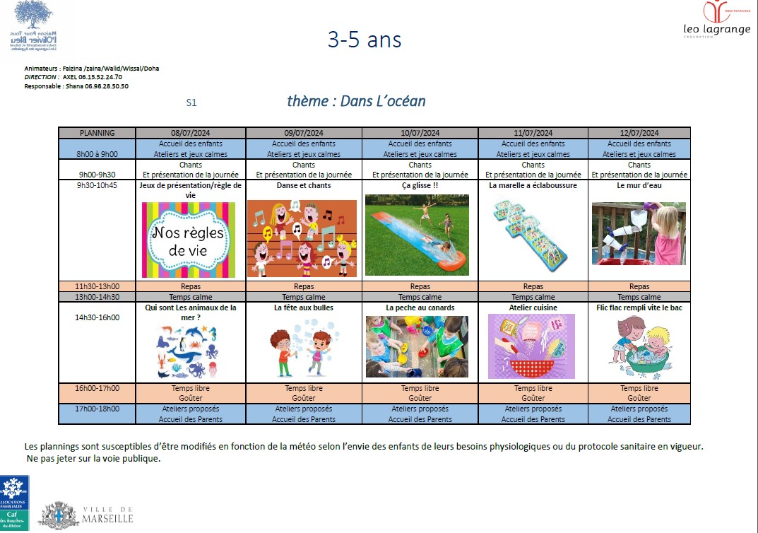 You are currently viewing PLANNING ACCUEIL COLLECTIF DE MINEURS ETE 2024